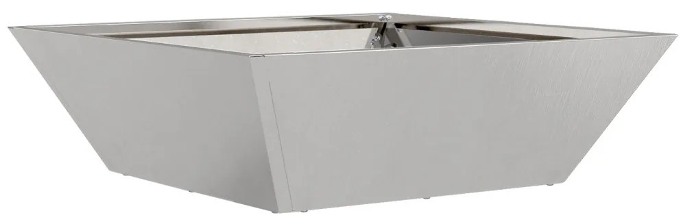 Fém Növényágy Rozsdamentes acél 50 x 50 x 15 cm Dekoratív Betétek