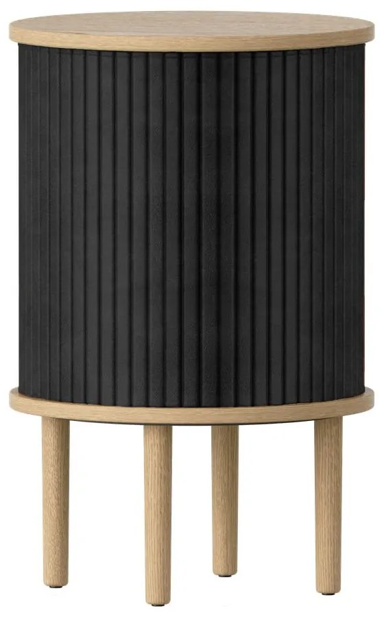 Tölgyfa kerek tárolóasztal ø 38 cm Audacious – UMAGE