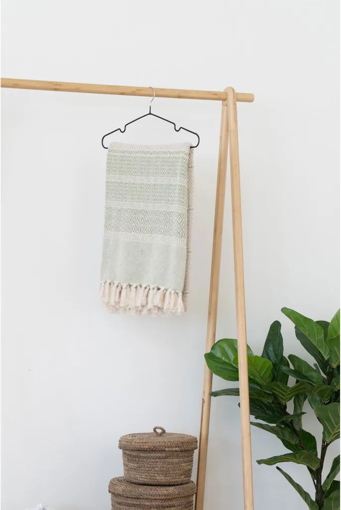 Manisa pléd, 130x180 cm, Zöld