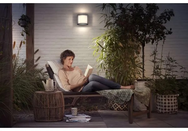 Philips 17391/93/P0 - LED Kültéri fali lámpa MYGARDEN SAMONDRA LED/12W IP44