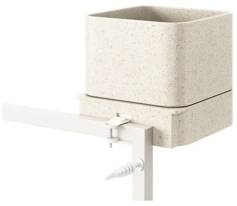 Műanyag függő virágcserép készlet fűszernövényekhez, 4 db-os Cubiko – Umbra