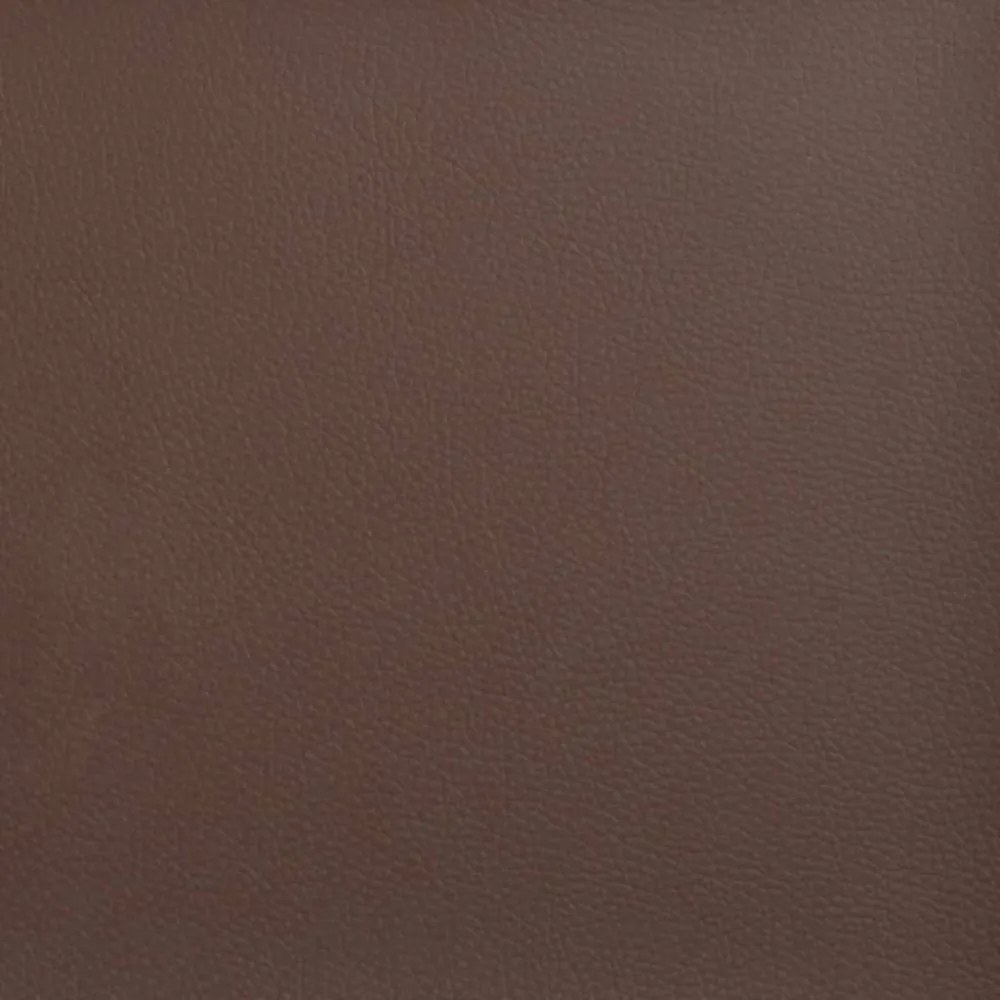 barna műbőr pad 70 x 35 x 41 cm