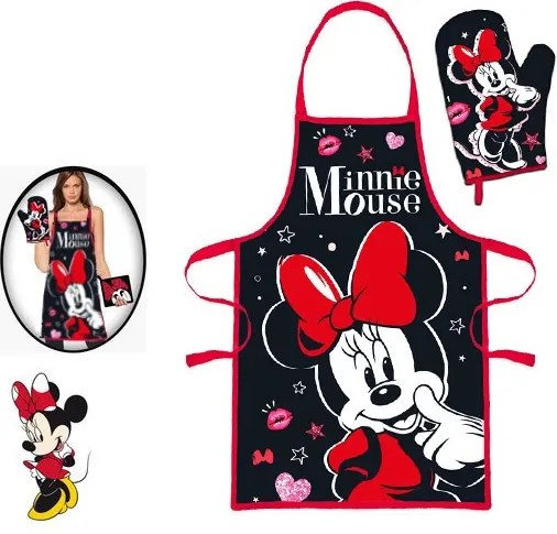 Disney Minnie Smooch női kötény 2 darabos szett
