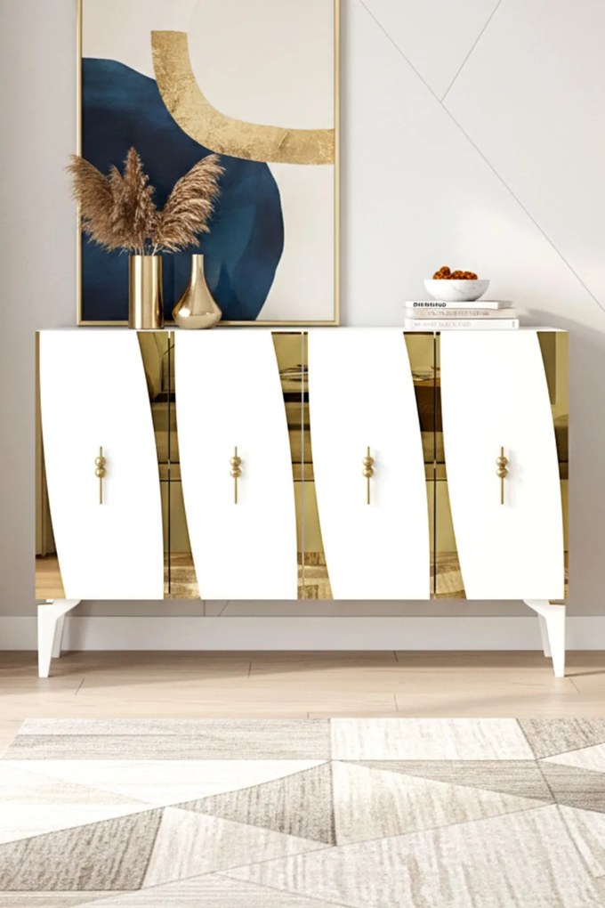 Elips 120 - White, Gold
