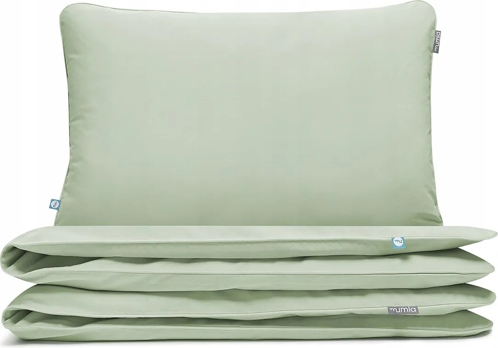 Basic ágyneműhuzat Pisztáciás 160x200 cm 2x 60x50 cm Mumla