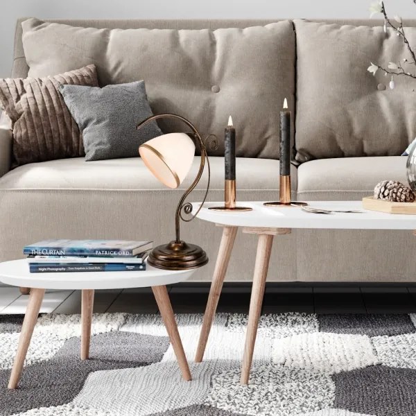 Asztali lámpa RETRO II 1xE27/60W/230V