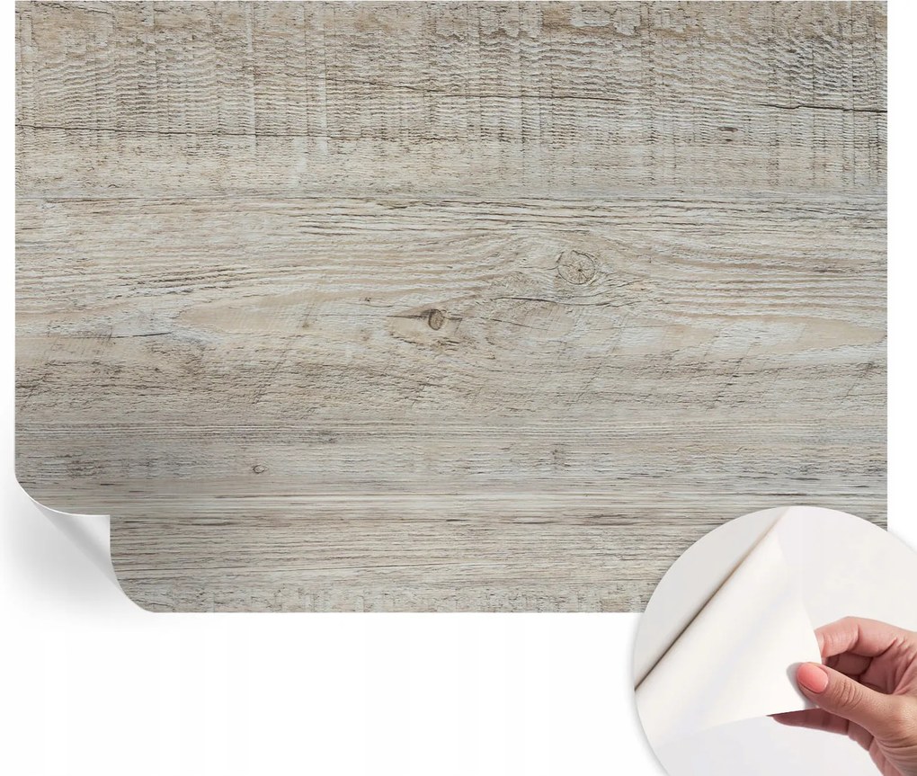 Modern öntapadós fotótapéta falra Fa tégelyek 312x219 cm