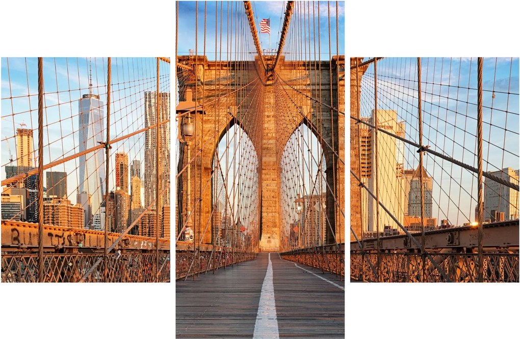 Kép - Brooklyn híd (90x60 cm)