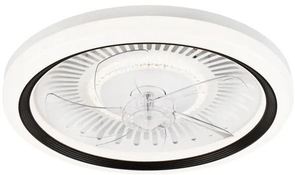 LED Mennyezeti lámpa ventilátorral GEMMA LED/37W/230V fehér + távirányító