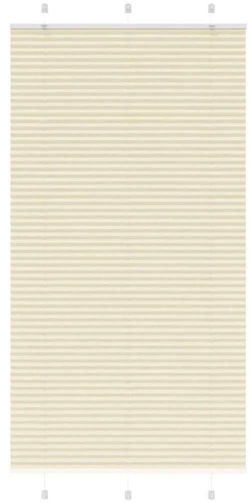 pliszírozott redőny krém 105x200 cm Szövetszélesség 104,4 cm