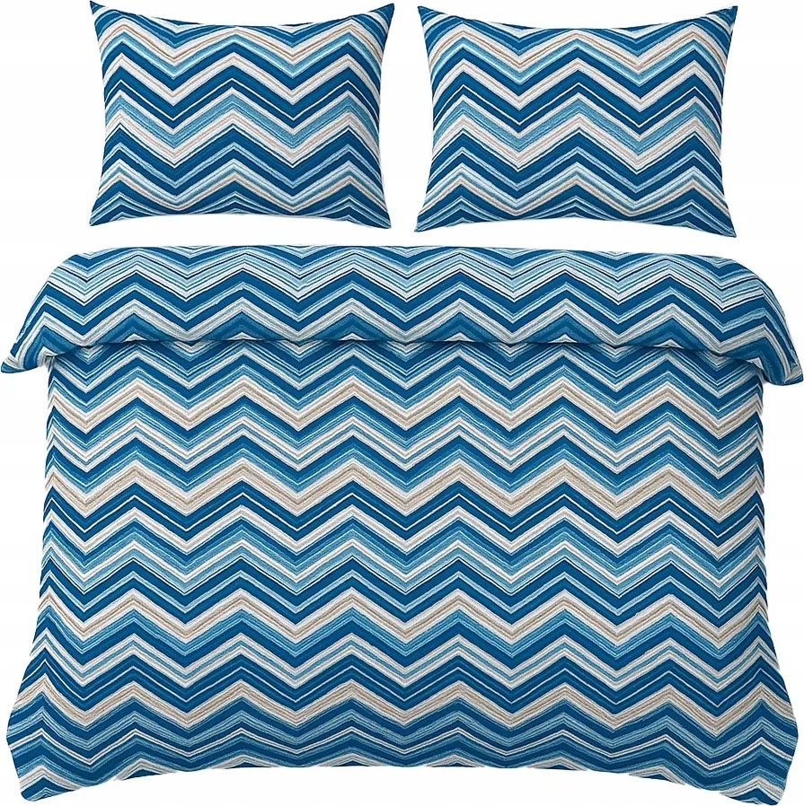 Ágyneműhuzat Garnitúra 220x200 2x Párnahuzat 70x80 Szatén Pamut Különböző Minták