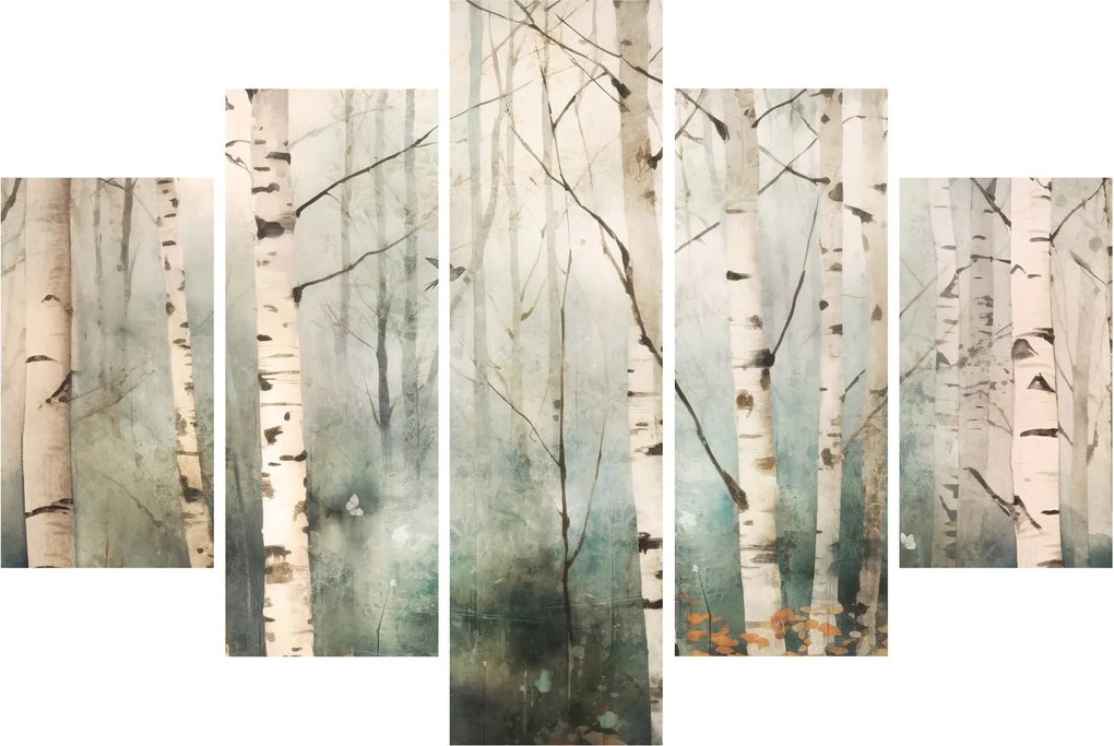 Kép - Erdőminta rajzolása (150x105 cm)