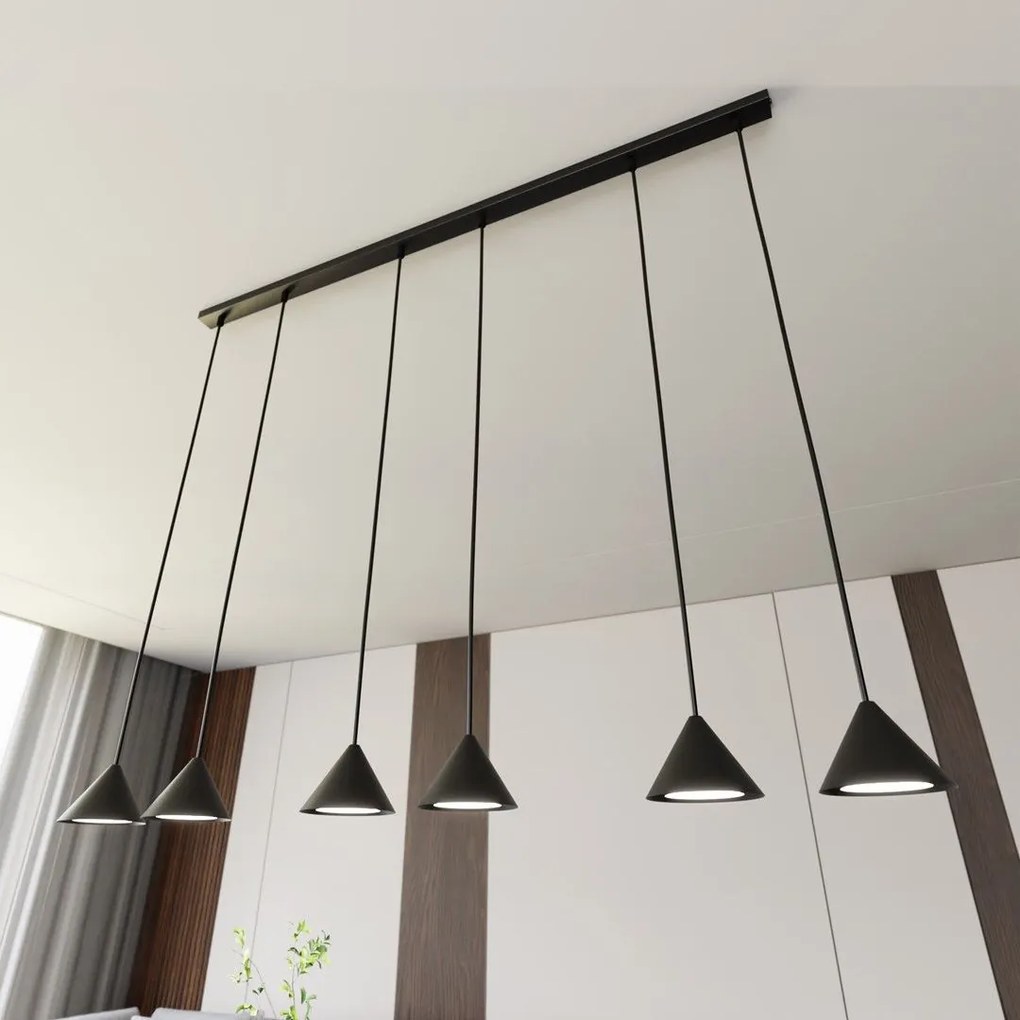 Emibig modern függeszték elit fekete arany emi1330/6