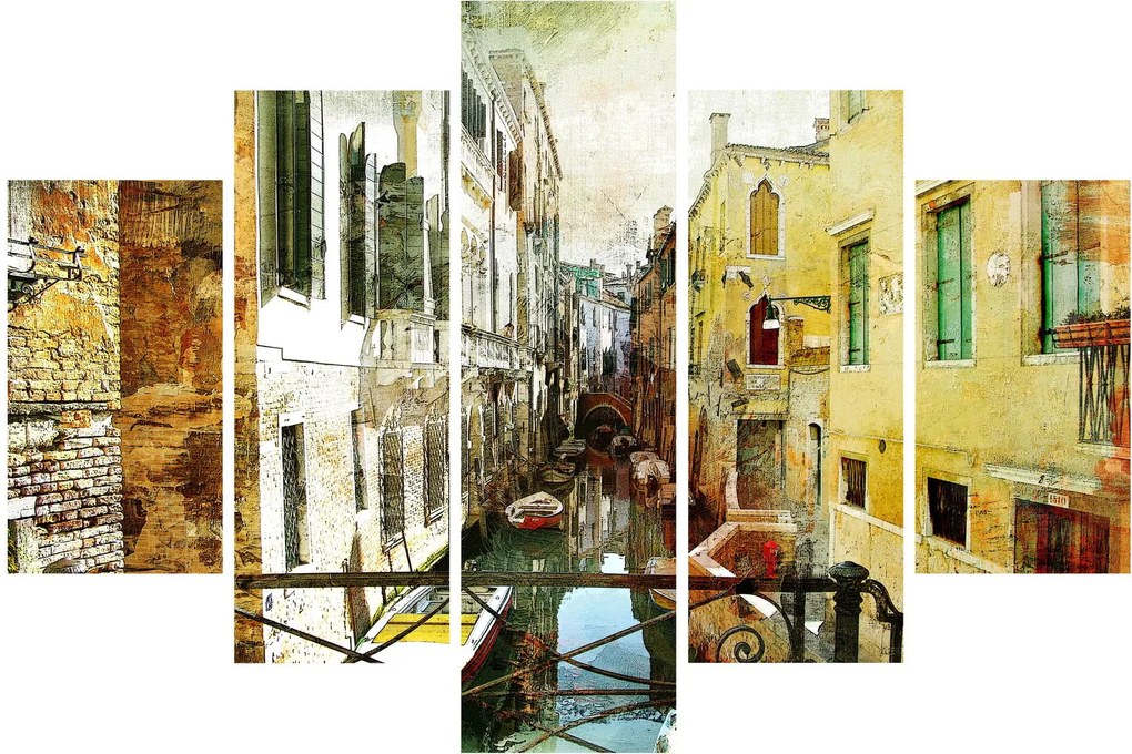 Kép - Utca Velencében (150x105 cm)