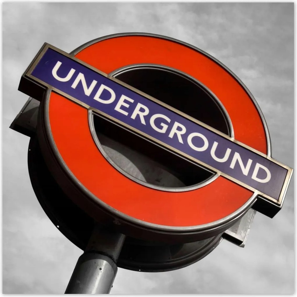Poszterek 70x70 Anglia Metro London