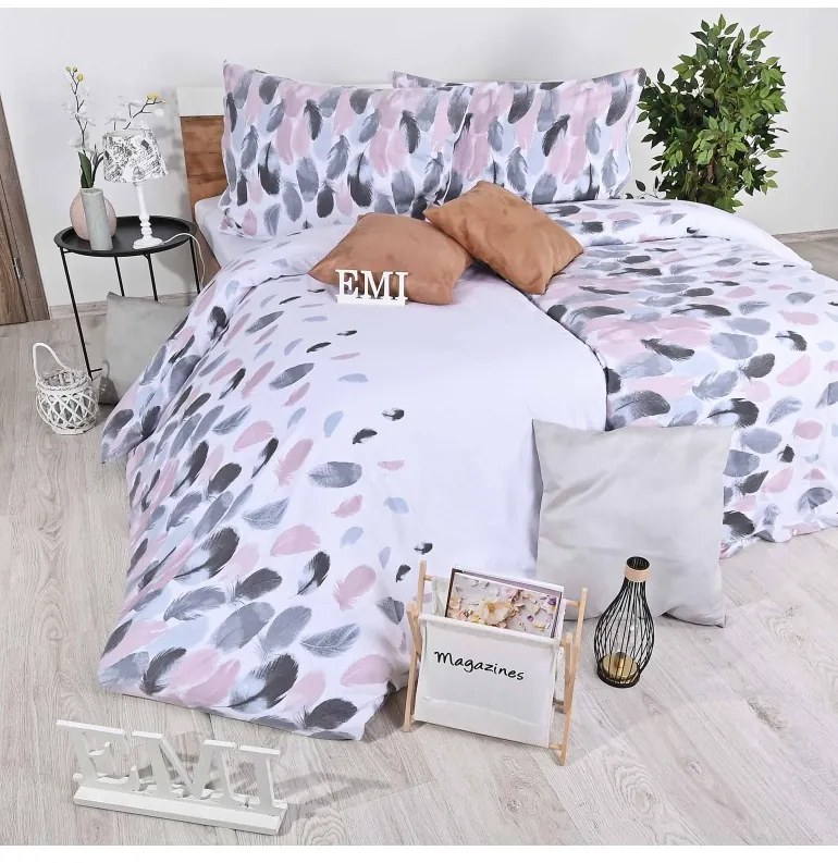 EMI Lori flanel ágyneműhuzat, A standard egyszemélyes ágy szett tartalma: 1x 140x200 + 1x 70x90