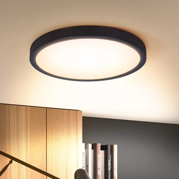 Brilagi-LED Dimmelhető lámpa ESTELA LED/36W/230V 3000-6500K ø 30 cm fekete + távirányító