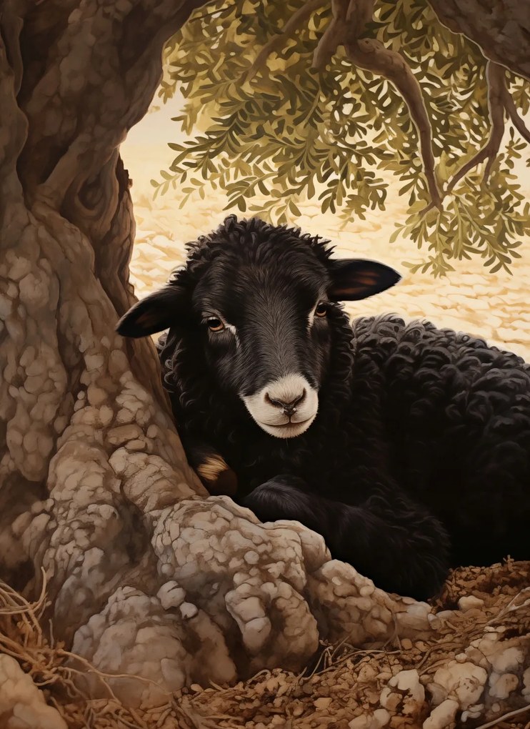 Poszter 40x55cm Nyugalom a sötétben