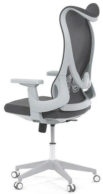 Szürke Hálós Irodai Szék, Hinta Mechanikával. KA-S248 GREY