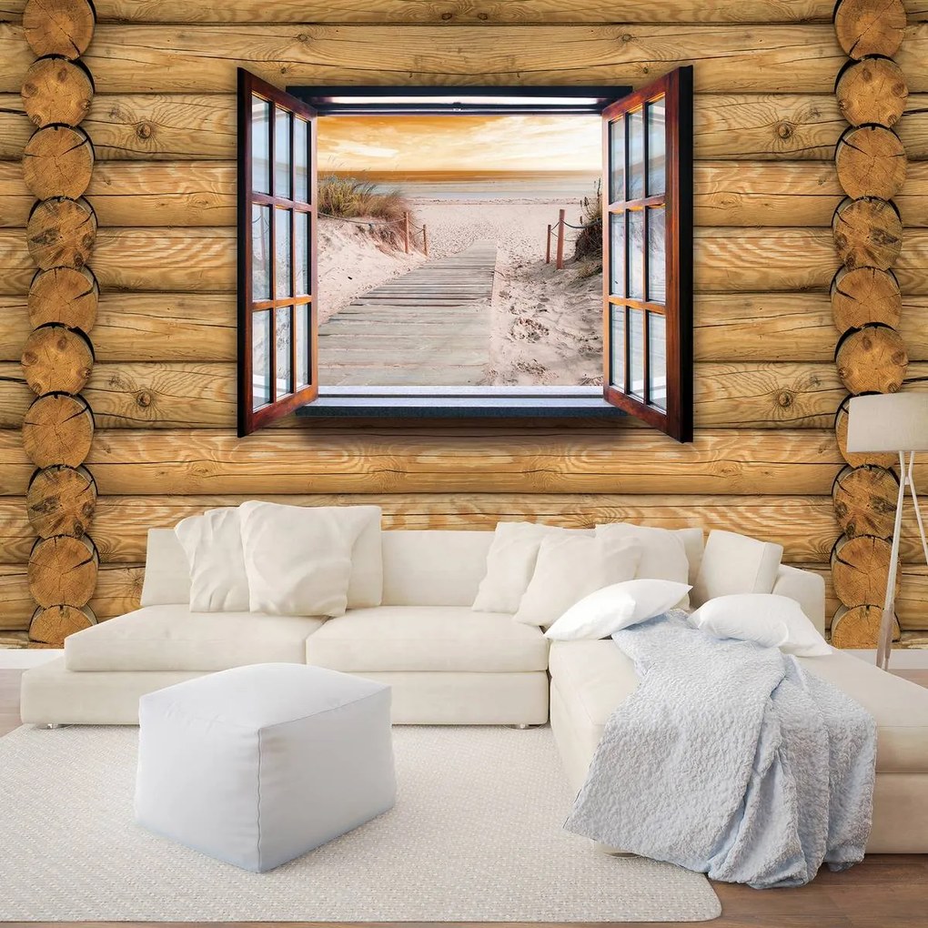 Fotótapéta - Kilátás a strandra (152,5x104 cm)