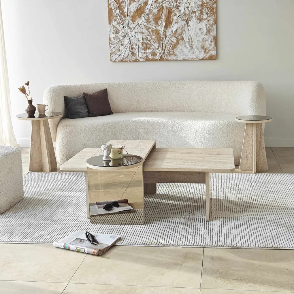 Luna 4 - Travertine