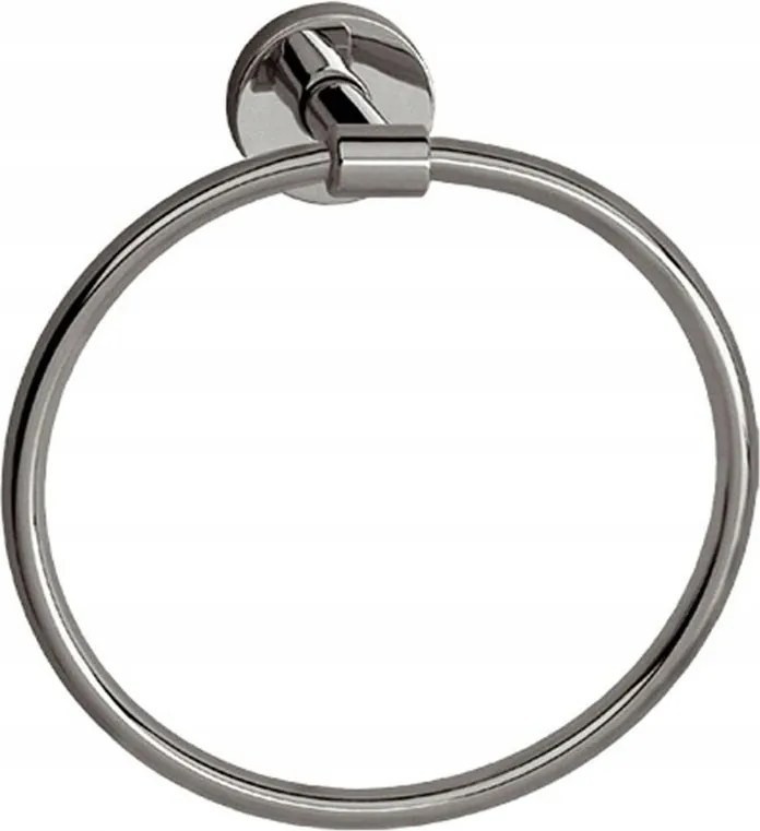 Merida Kerek Törölközőtartó, Krómozott Réz