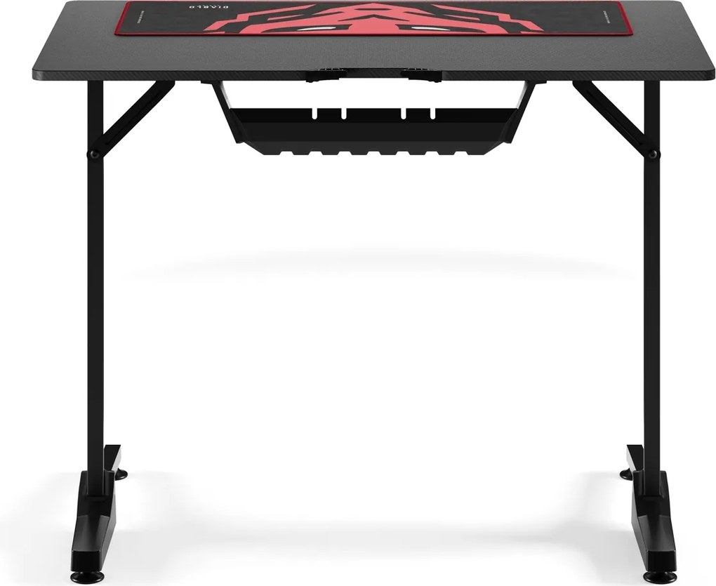 Gamer asztal 100 cm fekete: Diablo X-Mate 1000