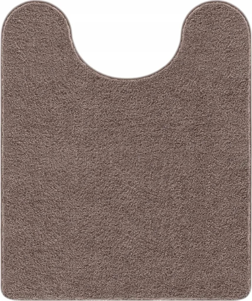 Zarcker Fürdőszobaszőnyeg Csúszásgátló U-alakú Barna 50x60cm