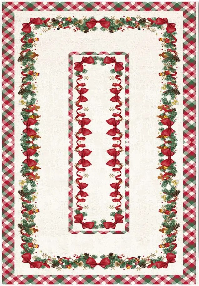 Asztalterítő, 140×180 cm – Hm-Tblnwy26-6-140