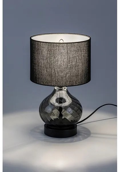 Rabalux 74034 - Asztali lámpa PIRELO 1xE14/25W/230V füstös