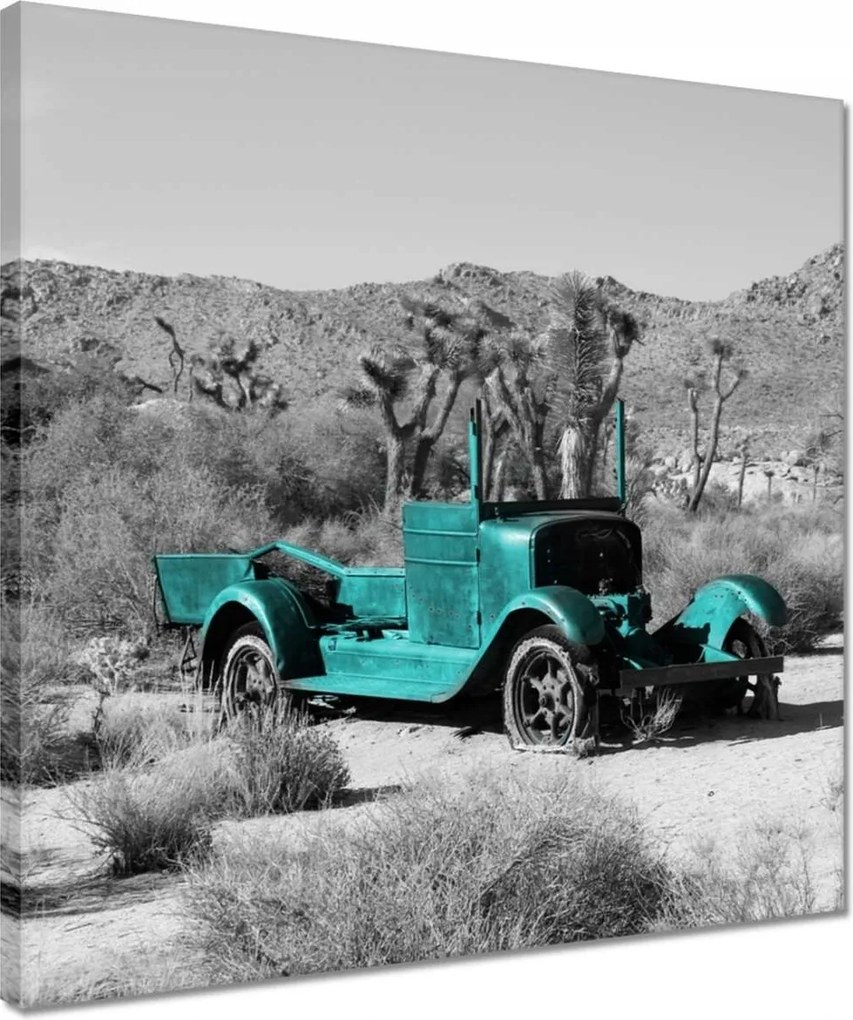 Vászonkép 40x40 Türkiz hajóroncs