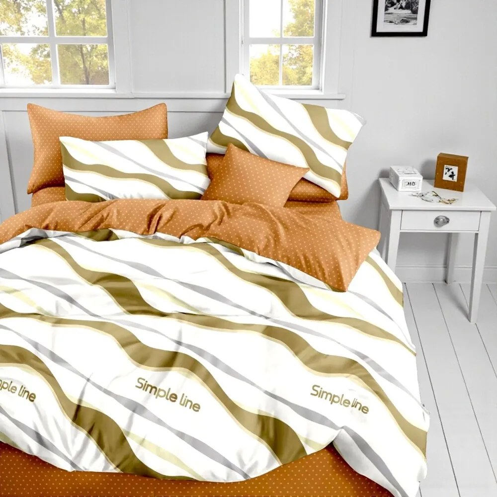 7 részes ágynemű SIMPLINE BEGA 140x200 cm