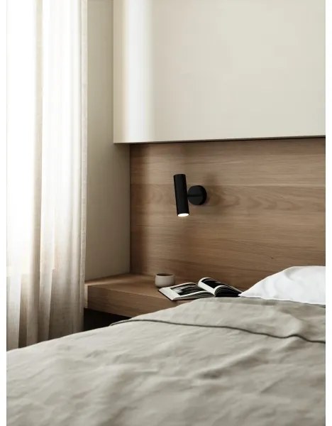 DFTP by Nordlux - Fali spotlámpa MIB 1xGU10/8W/230V fekete