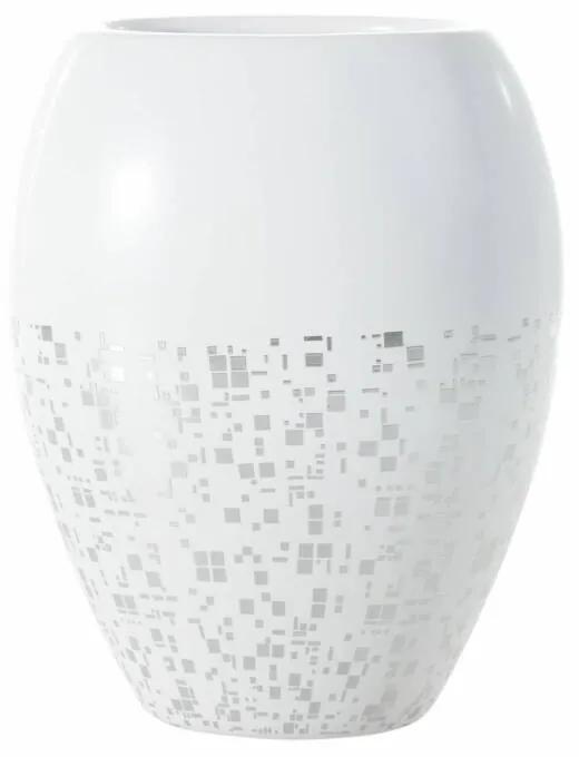 Blaze1 váza Fehér 20 x 15 x 25 cm