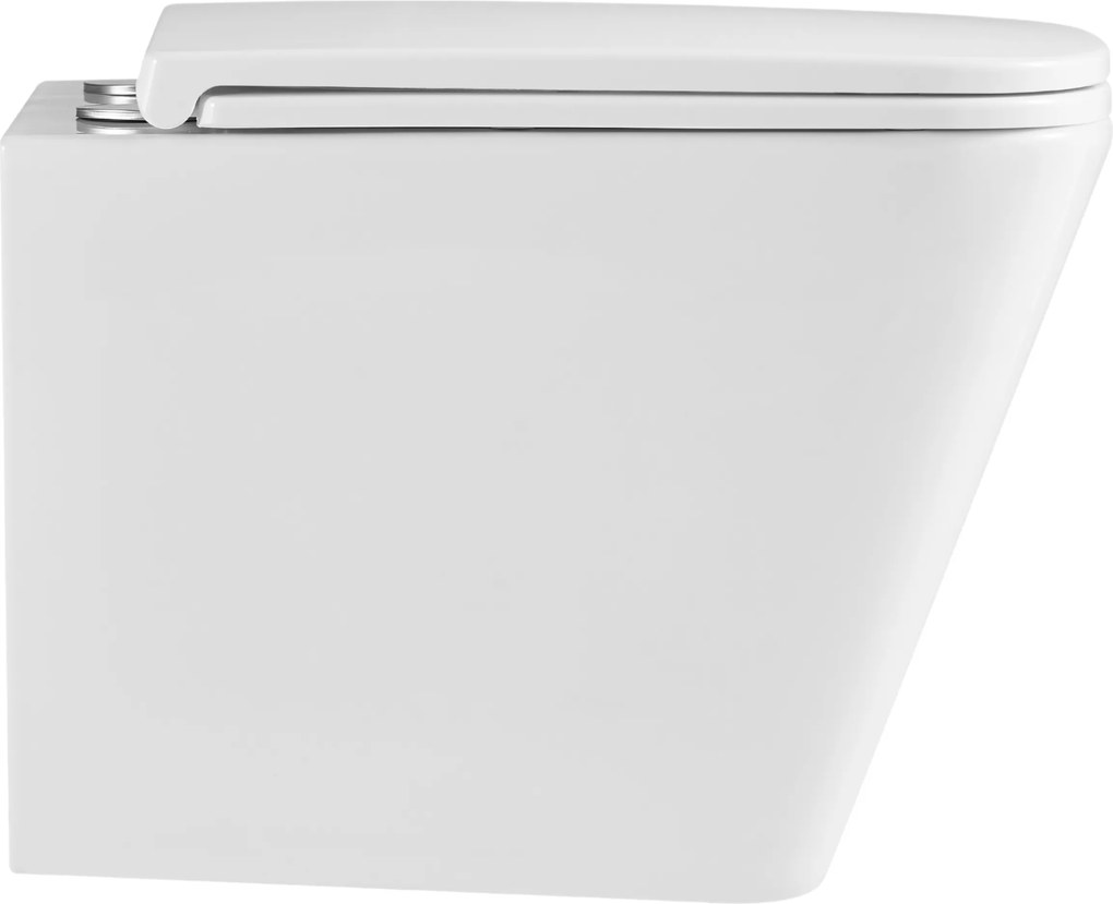 Erga Mery+, fali WC-csésze 515x360x360 mm, Tornado 2 perem nélküli + lassú záródású WC-ülőke, fehér, ERG-V03-MERY-TO2-WH