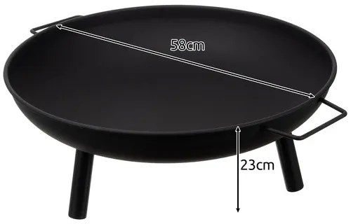 Kerti tűzrakóhely 60 cm 25379
