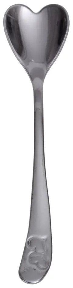 Ezüstszínű rozsdamentes acél desszertes kanál szett 12 db-os – Kosova