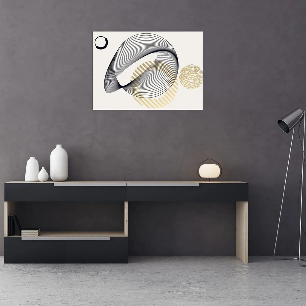 Kép - Geometriai formák N⁰3 (70x50 cm)