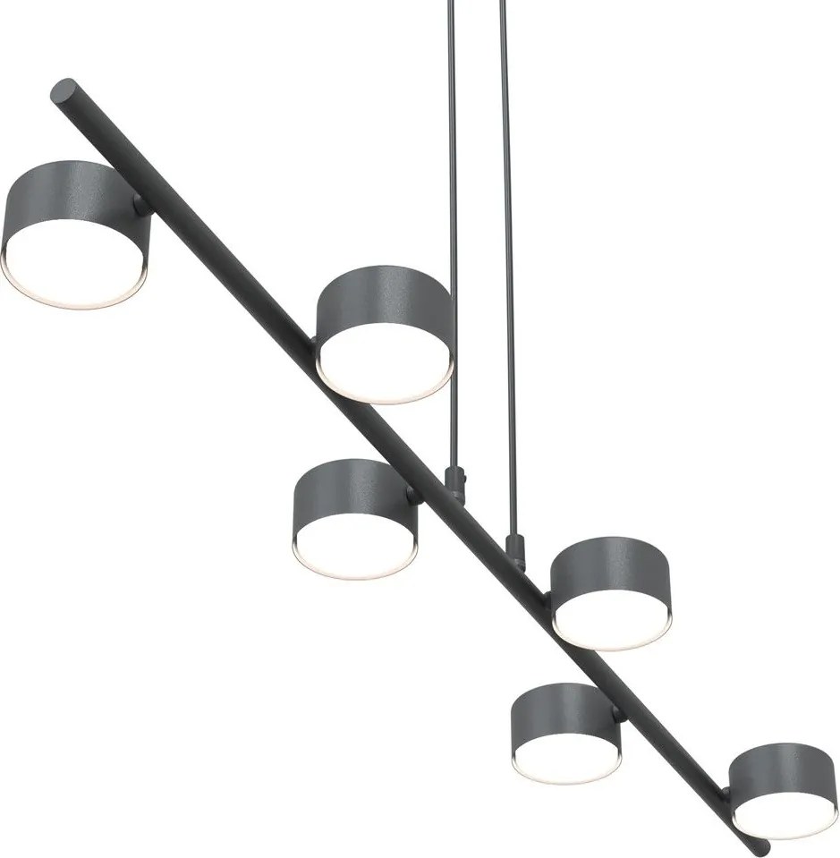 Emibig modern függeszték sora fekete emi1440/6