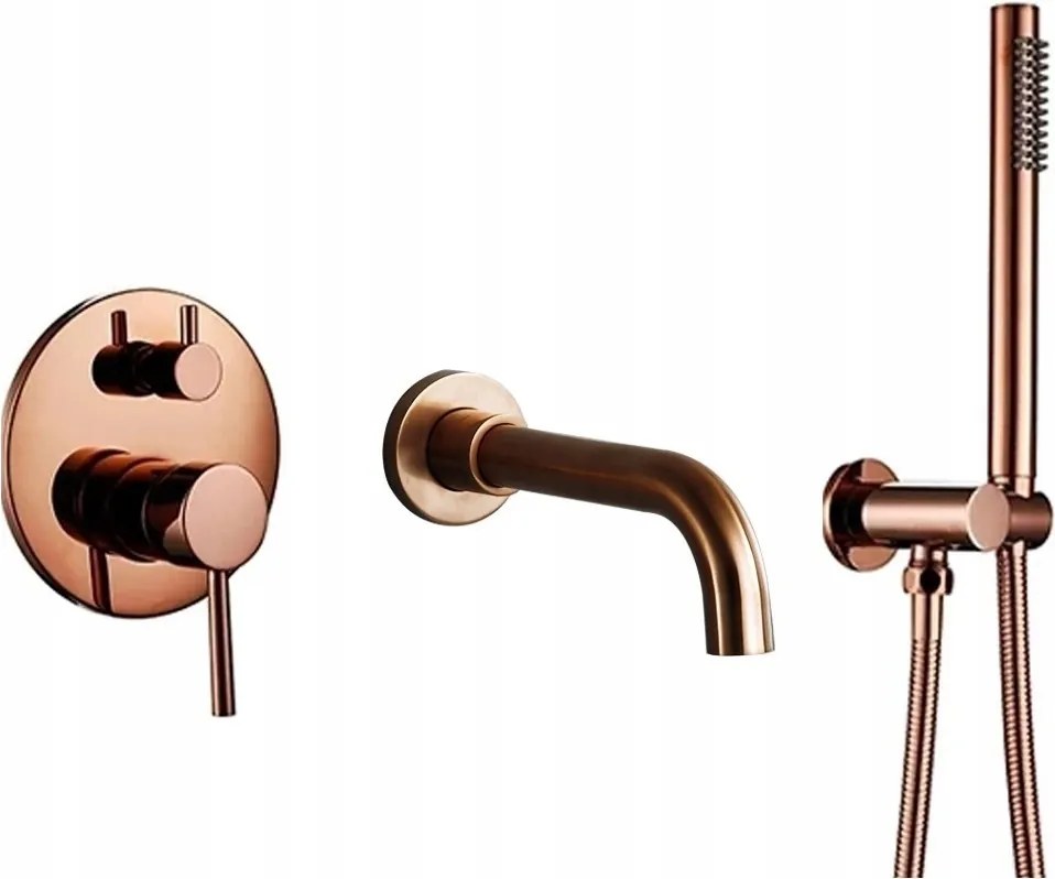 Rose Gold Ocean Box falsík alatti kádcsaptelep