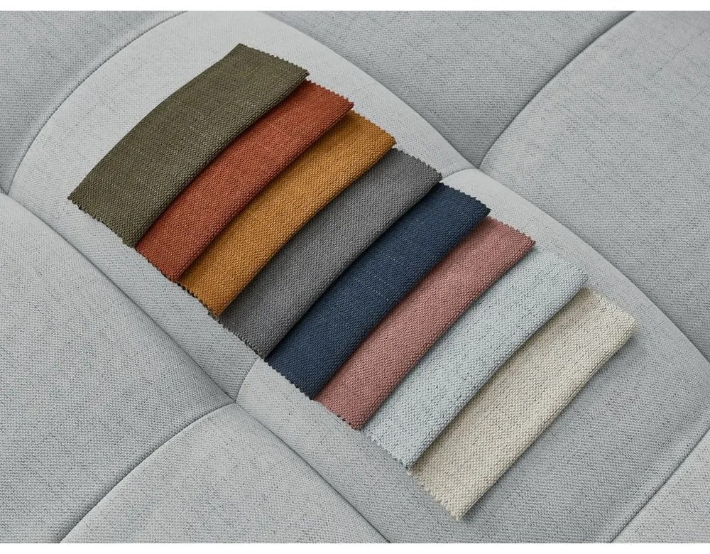 Világosszürke sarokkanapé (jobb oldali) Cloud – Bobochic Paris