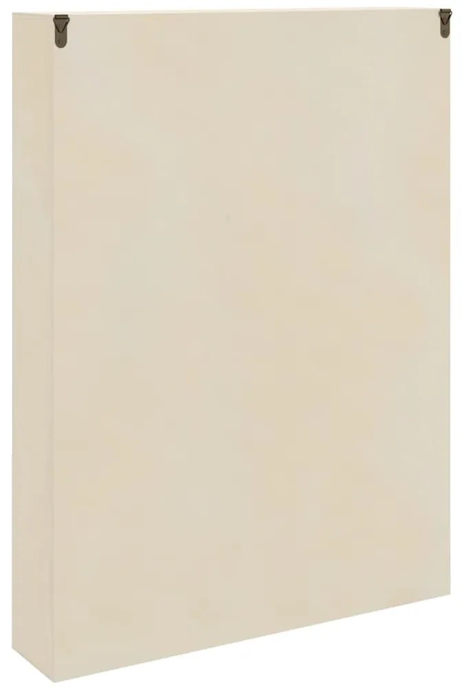 Fa gyűjtő kiállítótok polcokkal Barna 40 x 8,5 x 54 cm Furnér