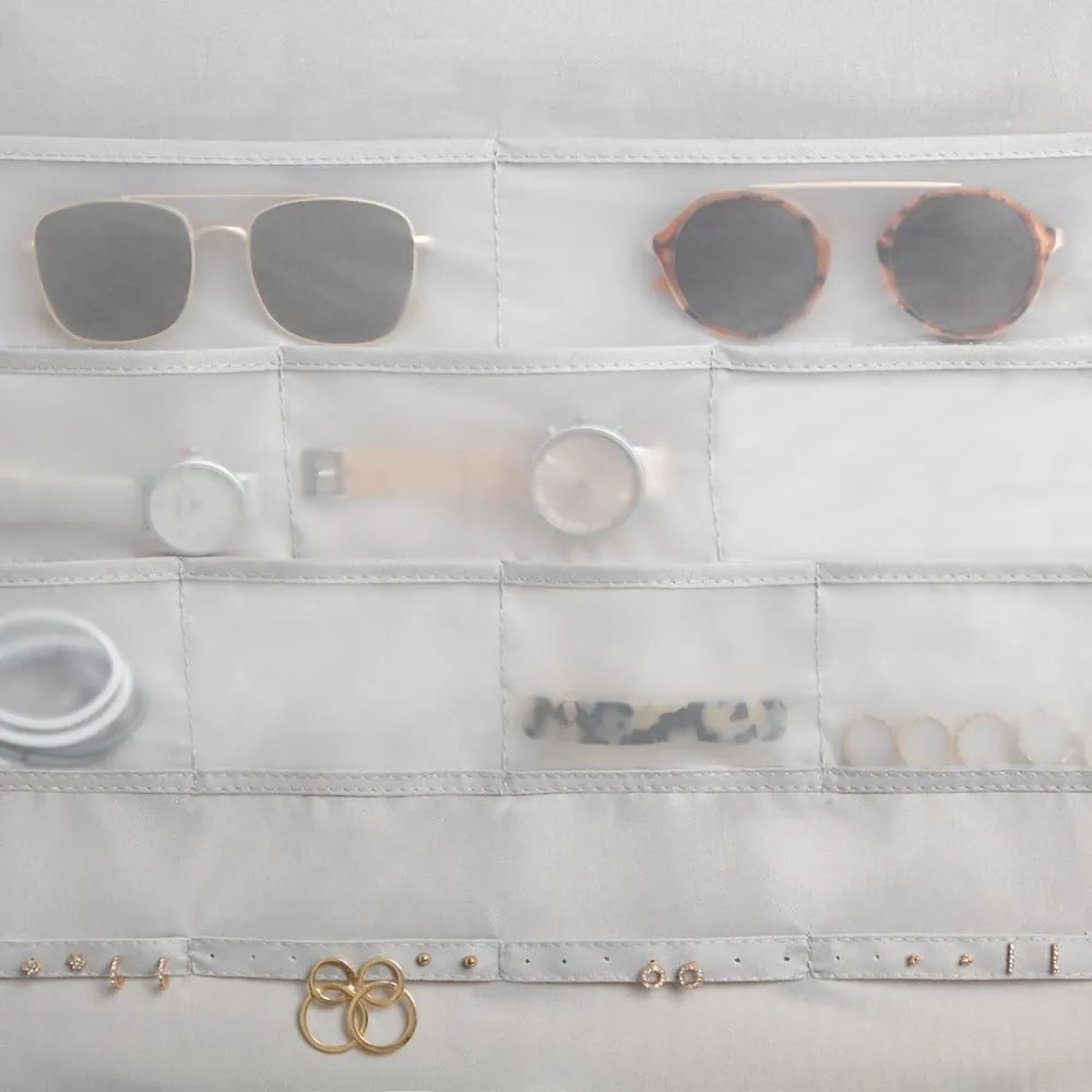 Függő műanyag gardrób rendszerező – Rayen