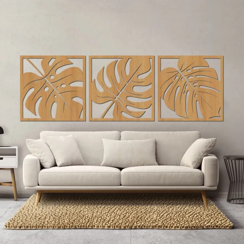 Természetes monstera faldekoráció | SELERE