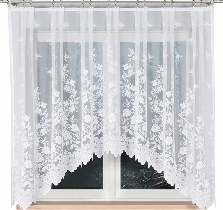 Jacquard készfüggöny alul kivágással 310x160 cm Lajos