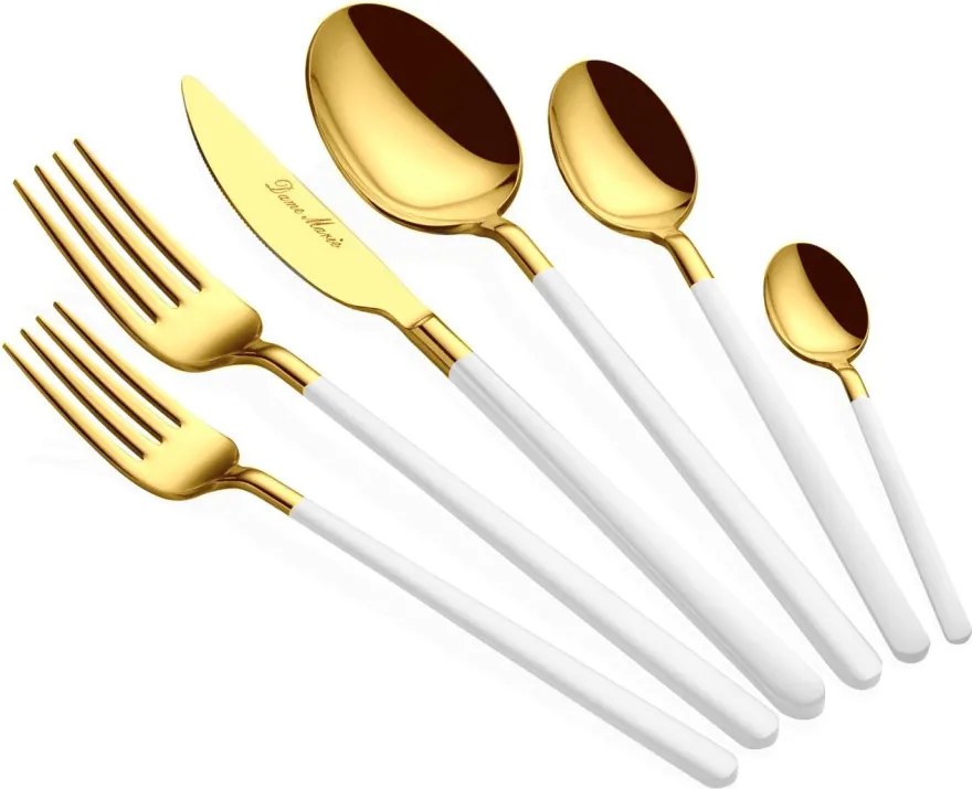 Allegra - Gold, White