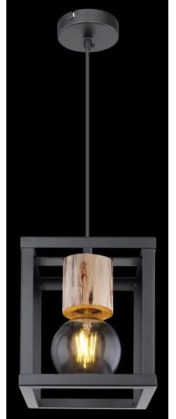 Globo 15476H - Csillár zsinóron HAGAR 1xE27/60W/230V