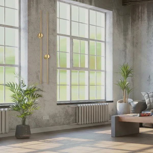 LED fali lámpa LANA LED/12W/230V 4000K matt arany