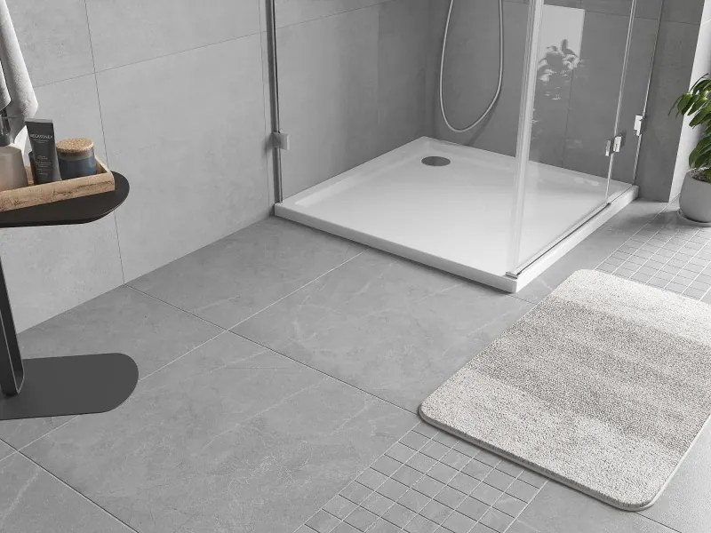 Mexen Flow négyzet alakú zuhanytálca slim 90 x 90 cm, fényes fehér - 46S109090