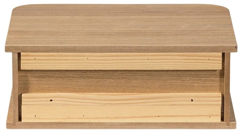 Natúr színű függő éjjeliszekrény borovi fenyő dekorral Jena – WOOOD